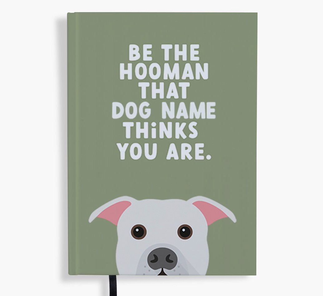 Be The Hooman: Personalised {breedFullName} Notebook