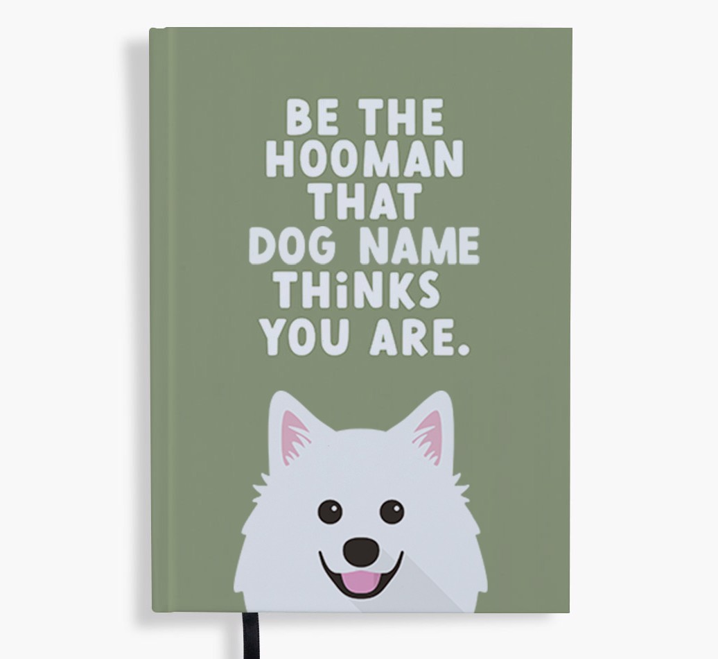 Be The Hooman: Personalised {breedFullName} Notebook