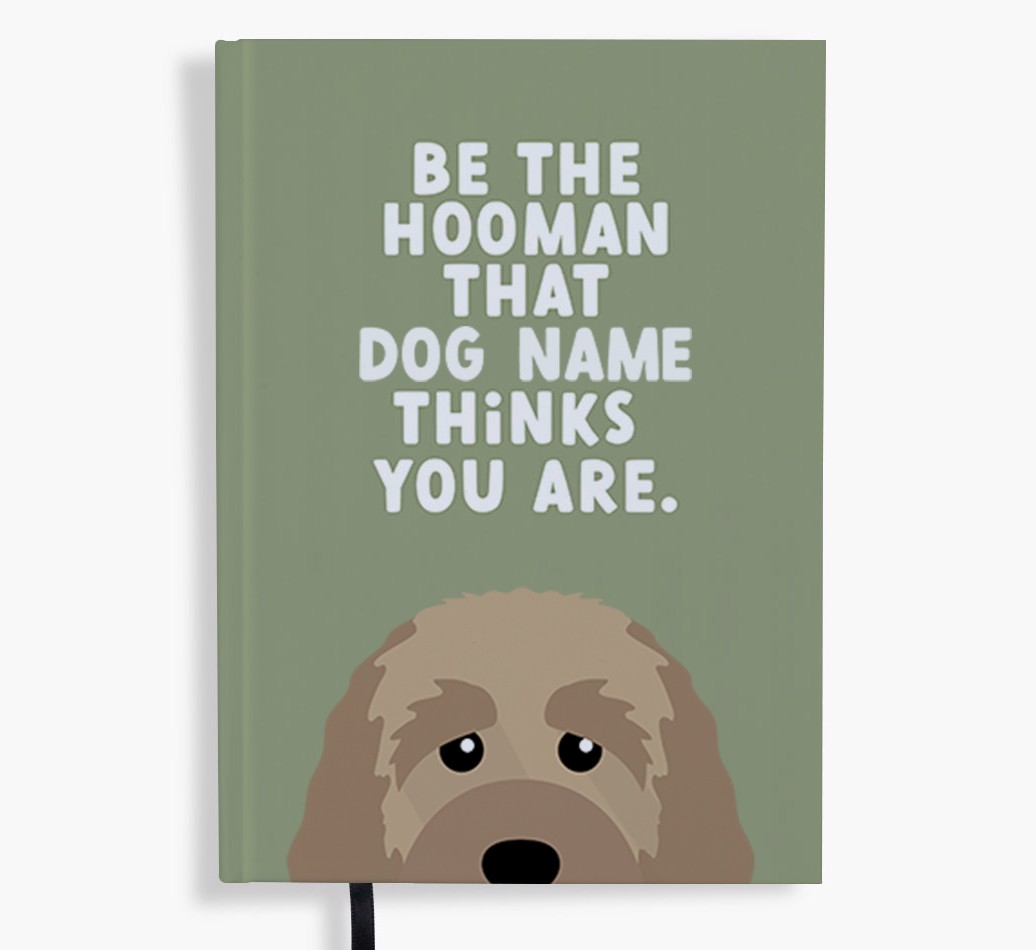 Be The Hooman: Personalised {breedFullName} Notebook