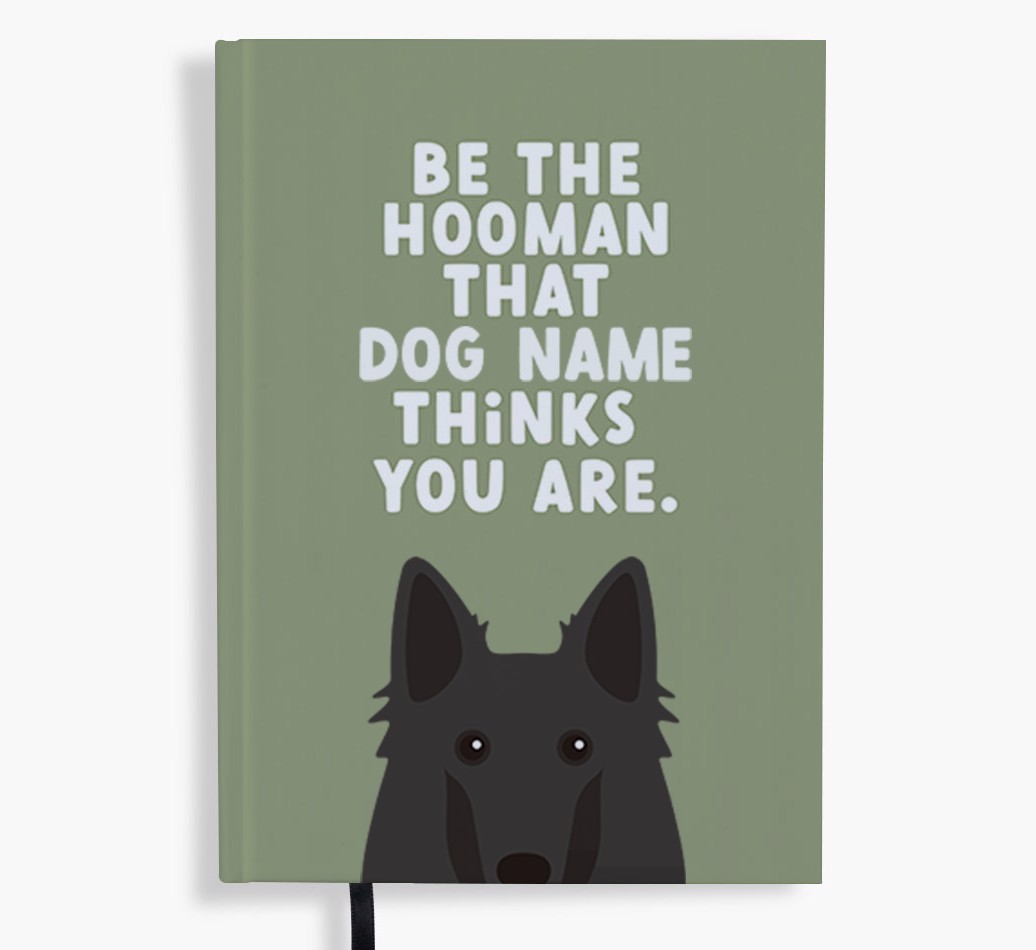 Be The Hooman: Personalised {breedFullName} Notebook