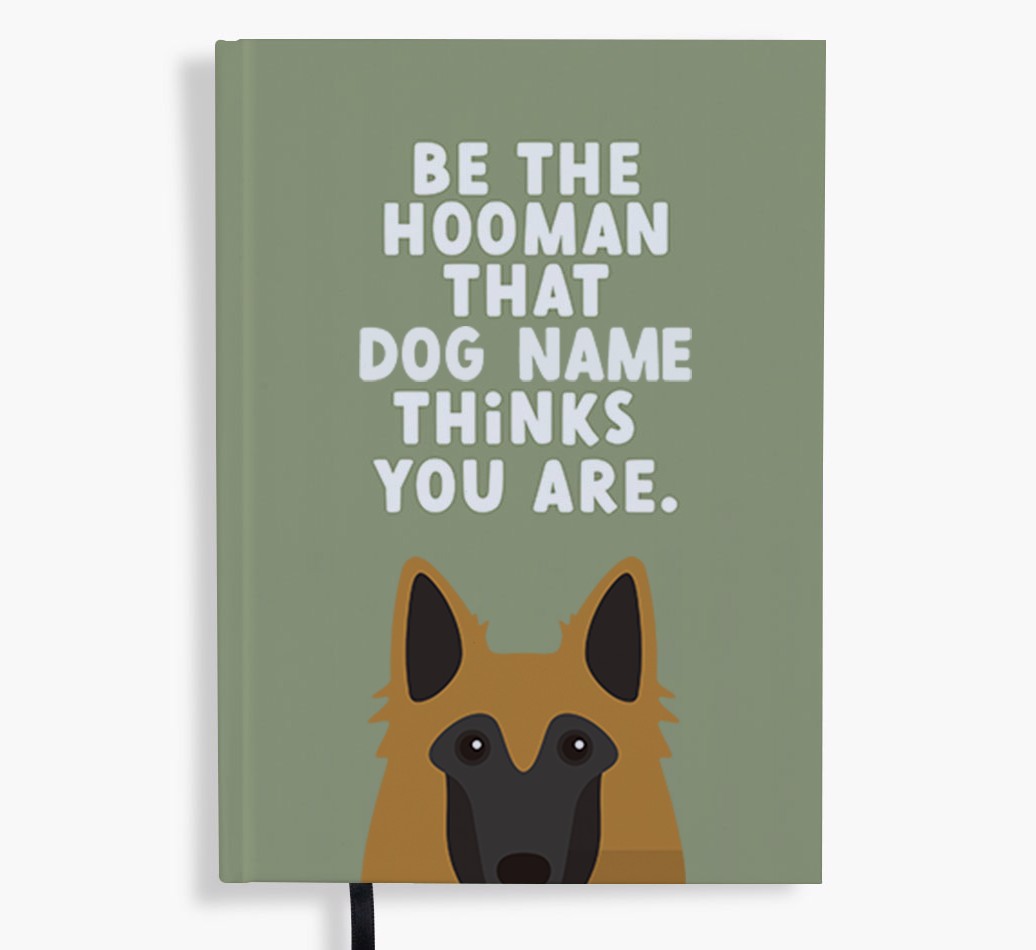 Be The Hooman: Personalised {breedFullName} Notebook