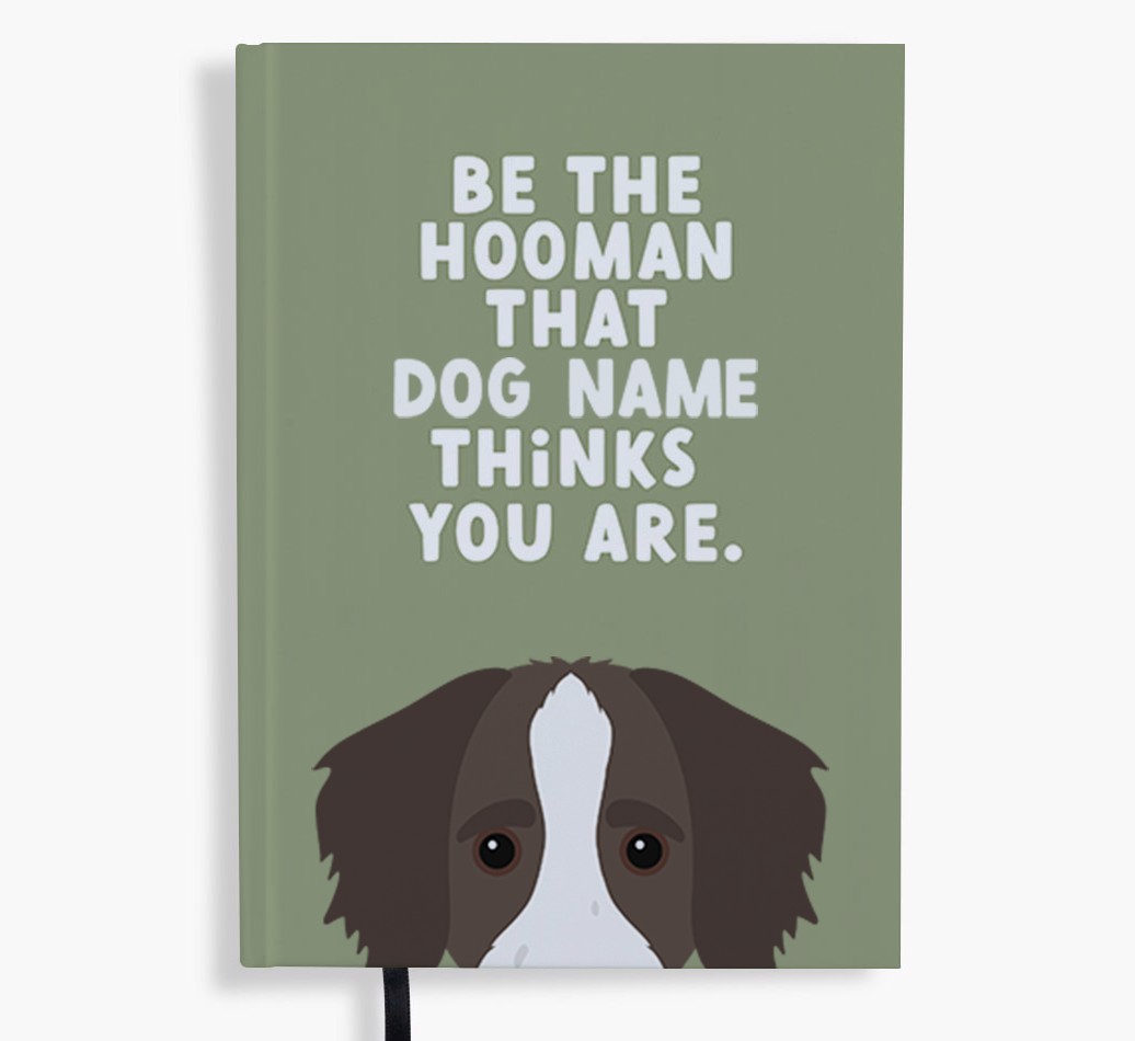 Be The Hooman: Personalised {breedFullName} Notebook