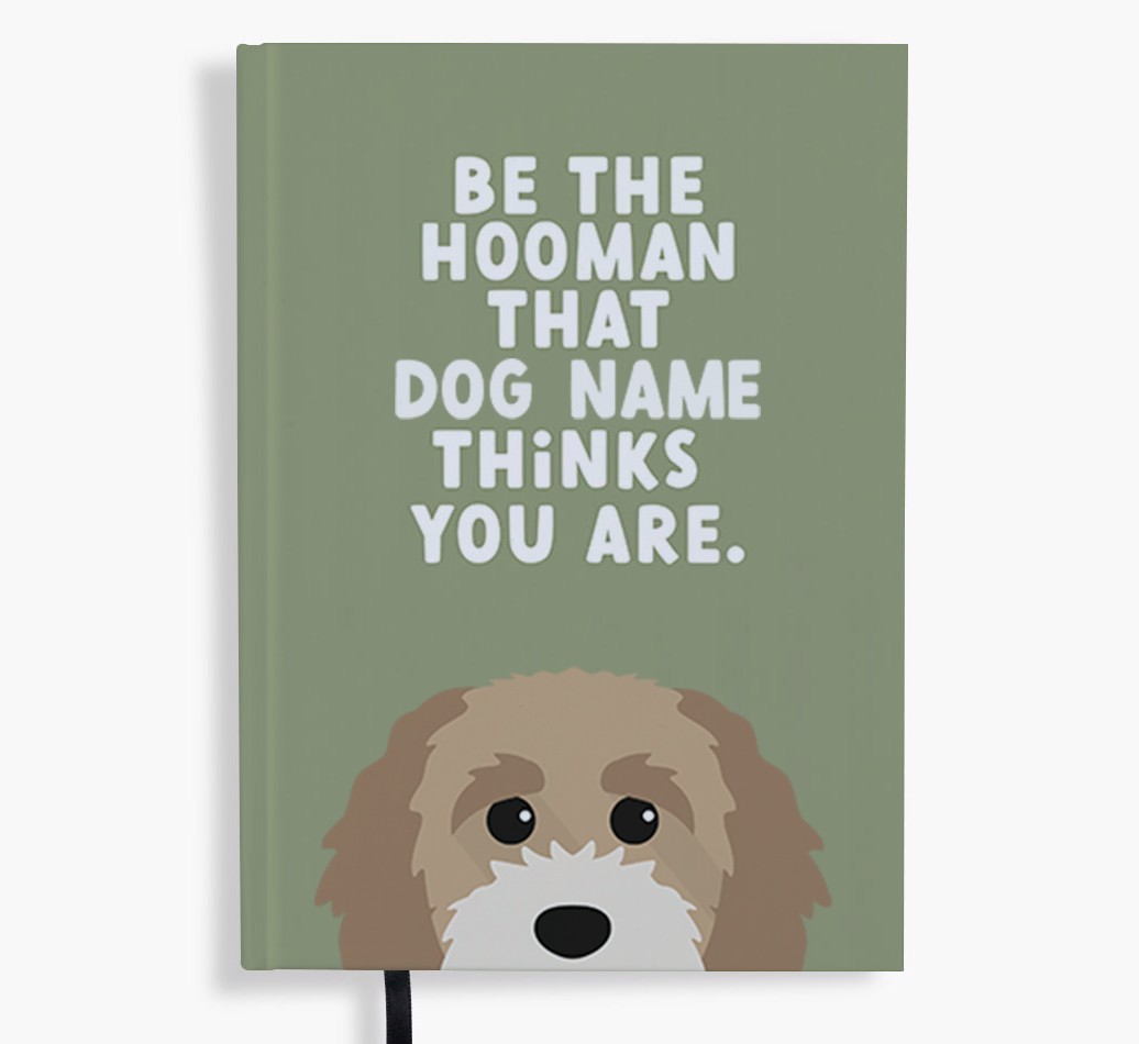Be The Hooman: Personalised {breedFullName} Notebook