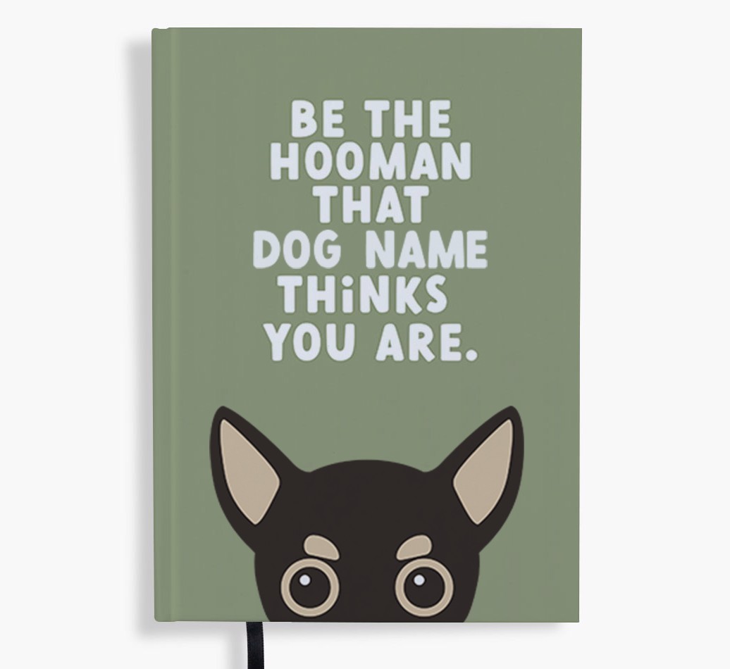 Be The Hooman: Personalised {breedFullName} Notebook