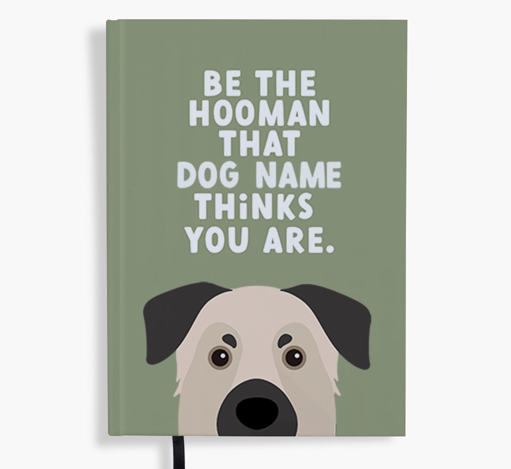 Be The Hooman: Personalised {breedFullName} Notebook