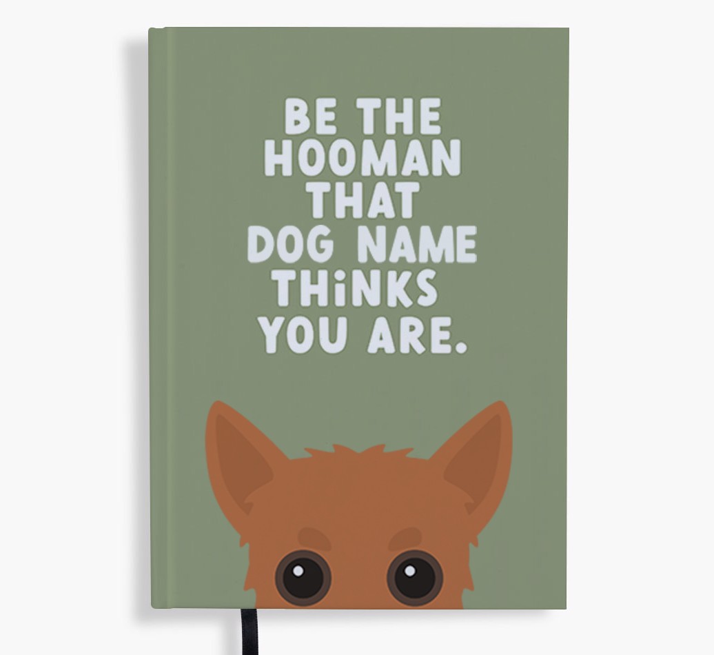Be The Hooman: Personalised {breedFullName} Notebook