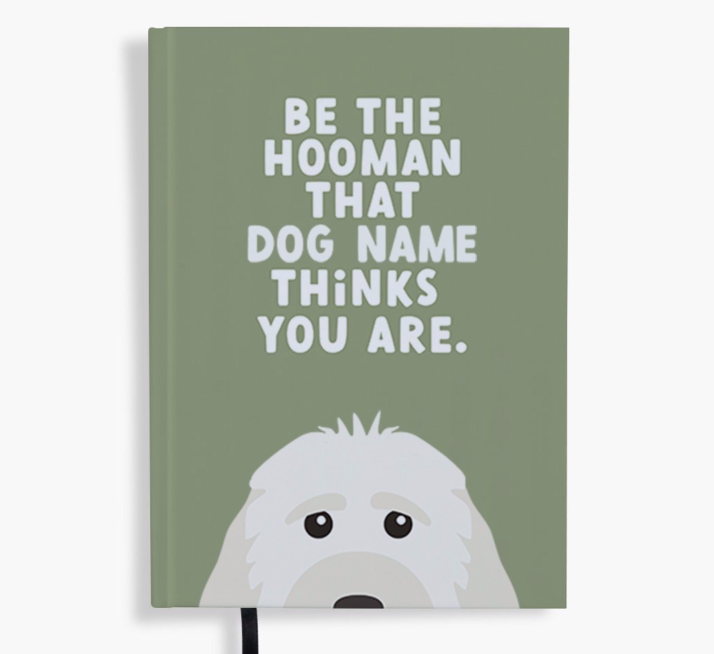 Be The Hooman: Personalised {breedFullName} Notebook