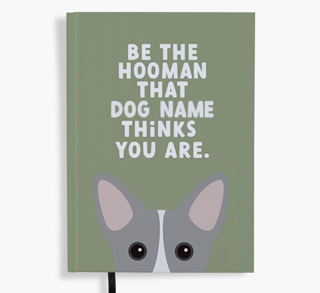 Be The Hooman: Personalised {breedFullName} Notebook
