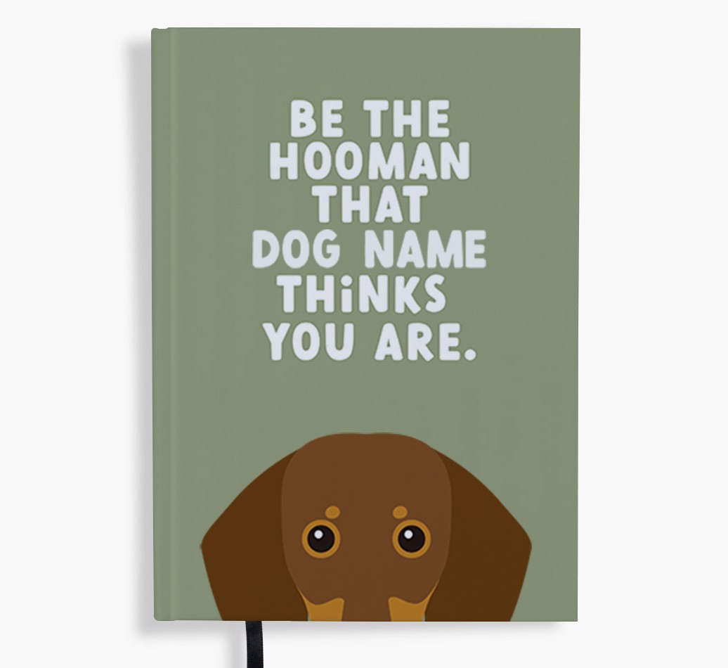 Be The Hooman: Personalised {breedFullName} Notebook