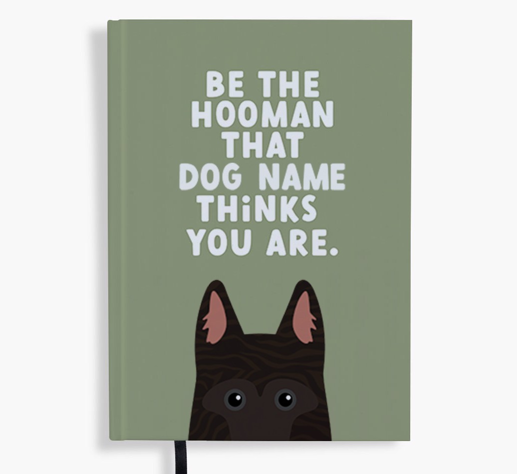 Be The Hooman: Personalised {breedFullName} Notebook