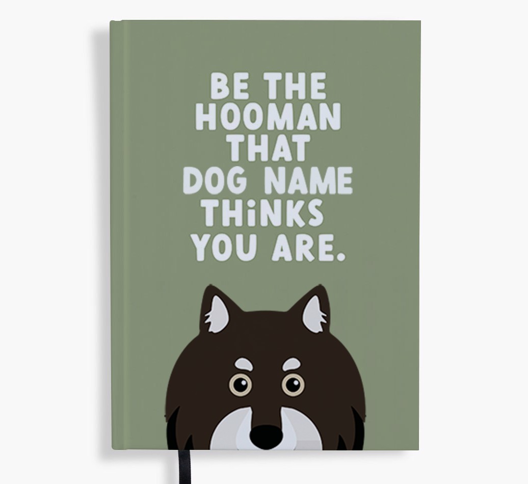 Be The Hooman: Personalised {breedFullName} Notebook