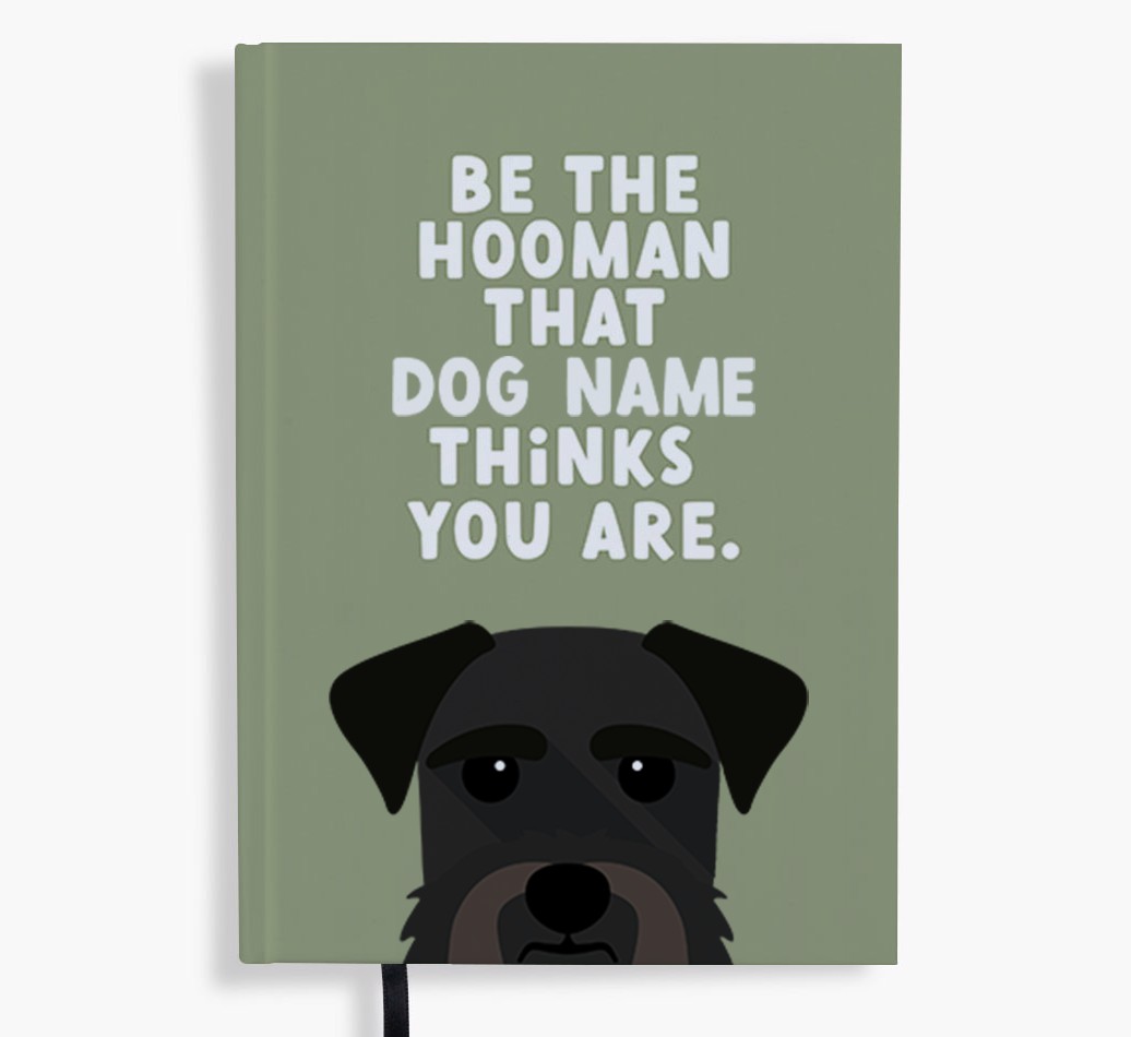 Be The Hooman: Personalised {breedFullName} Notebook