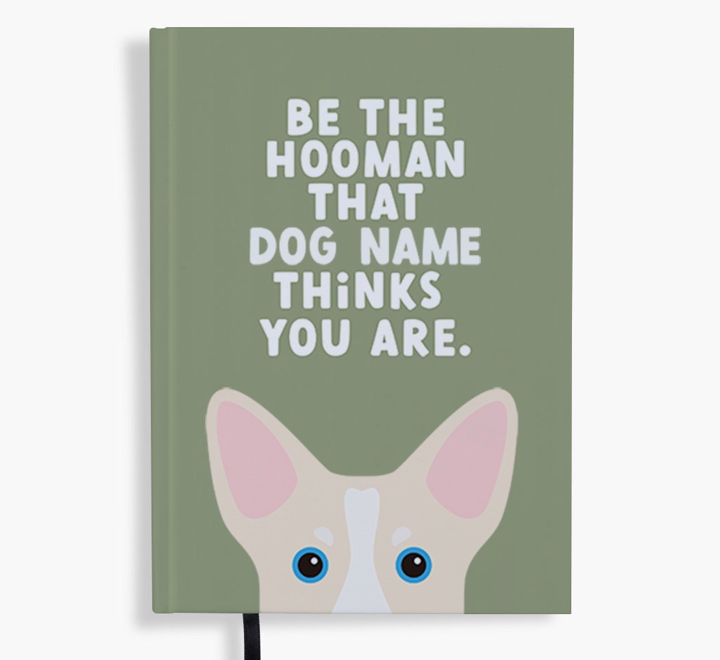 Be The Hooman: Personalised {breedFullName} Notebook