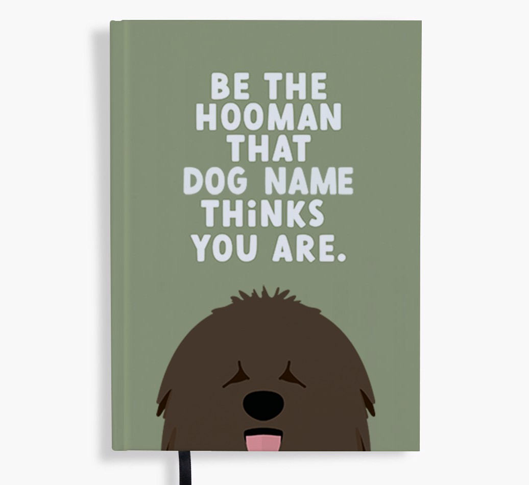 Be The Hooman: Personalised {breedFullName} Notebook
