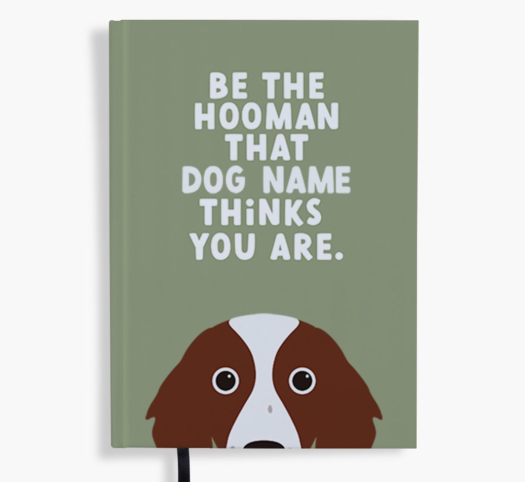 Be The Hooman: Personalised {breedFullName} Notebook
