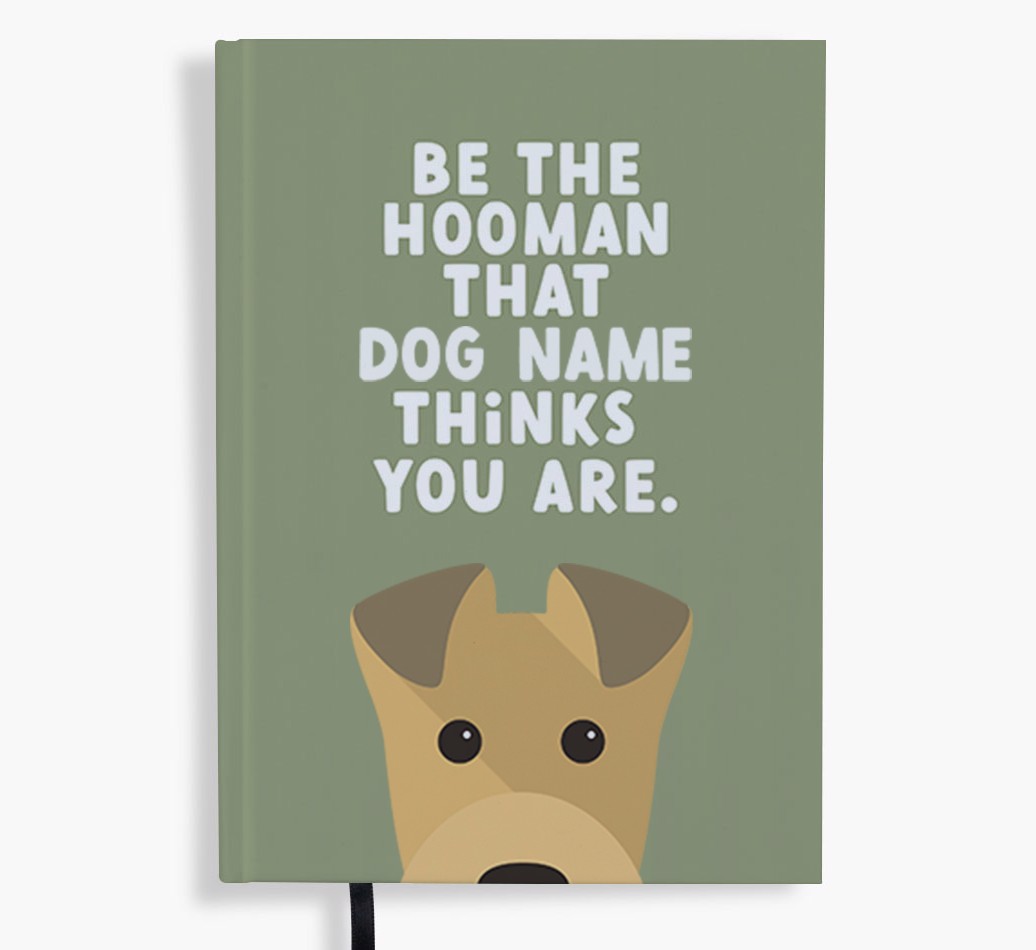 Be The Hooman: Personalised {breedFullName} Notebook
