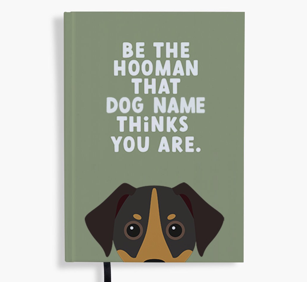 Be The Hooman: Personalised {breedFullName} Notebook