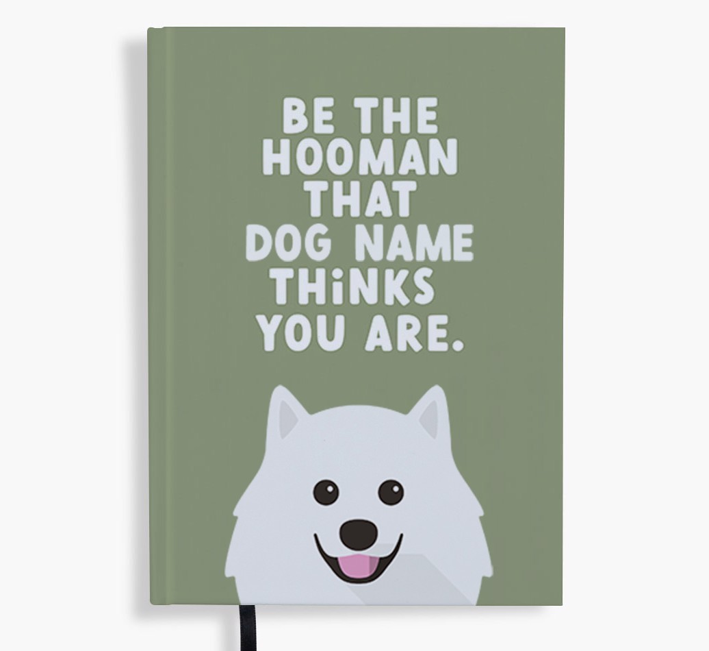 Be The Hooman: Personalised {breedFullName} Notebook