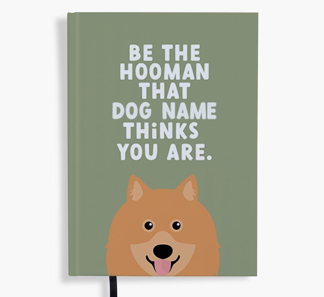 Be The Hooman: Personalised {breedFullName} Notebook