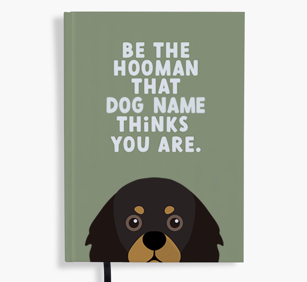Be The Hooman: Personalised {breedFullName} Notebook