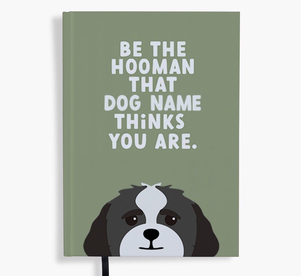 Be The Hooman: Personalised {breedFullName} Notebook