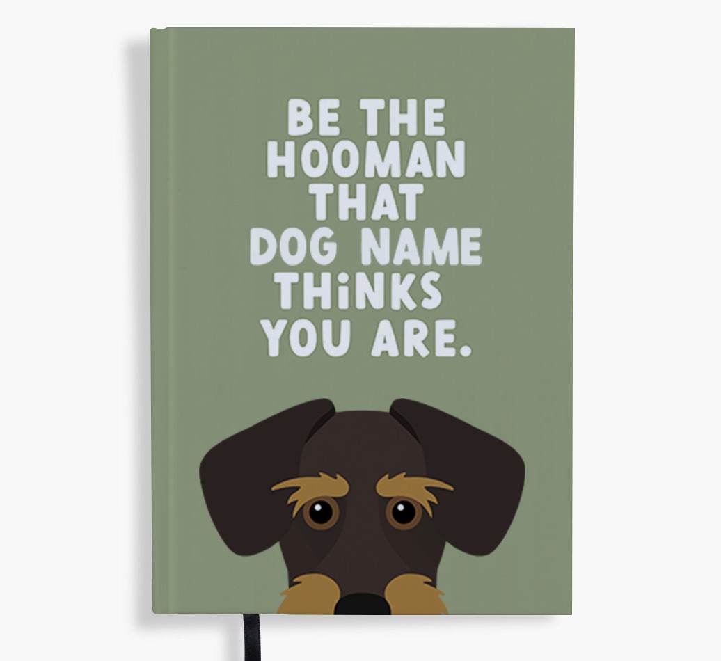Be The Hooman: Personalised {breedFullName} Notebook