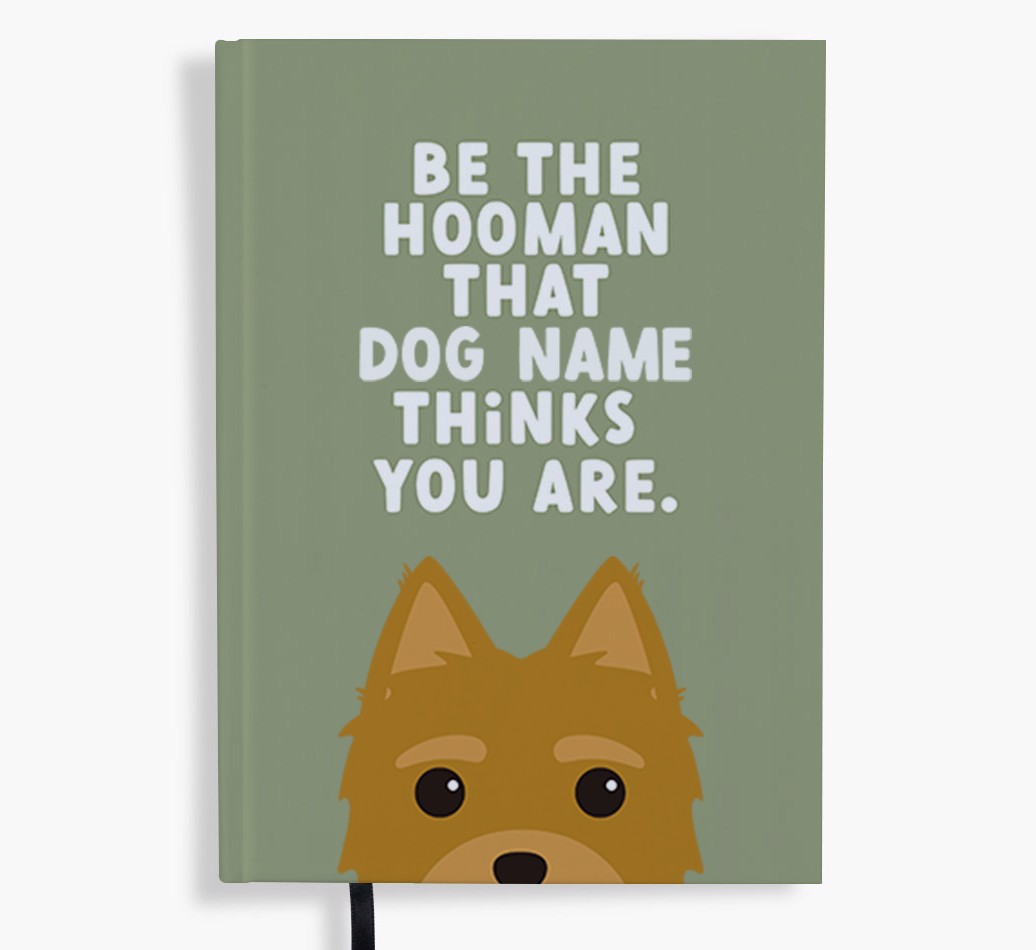 Be The Hooman: Personalised {breedFullName} Notebook