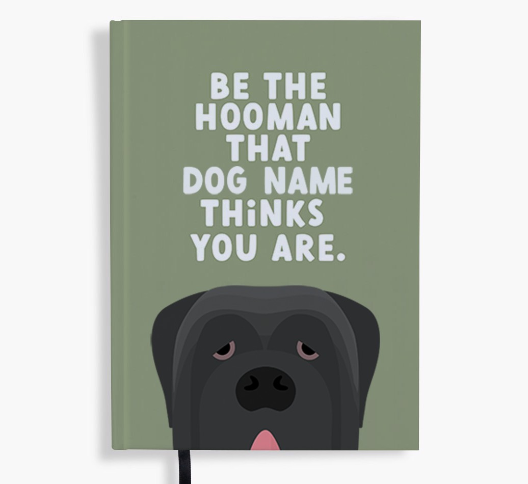 Be The Hooman: Personalized {breedFullName} Notebook