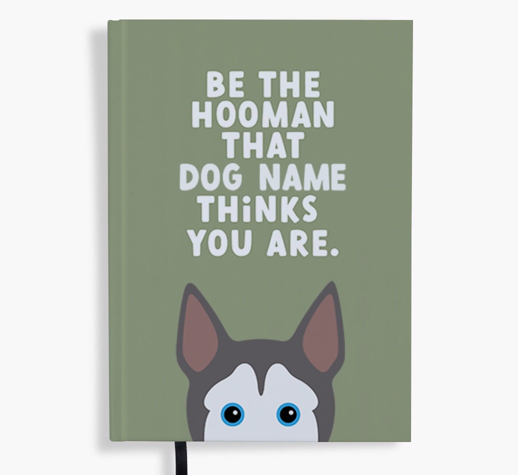 Be The Hooman: Personalised {breedFullName} Notebook