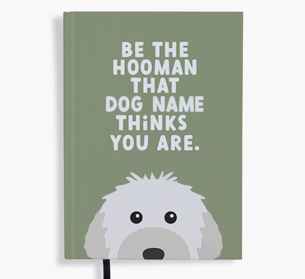 Be The Hooman: Personalised {breedFullName} Notebook