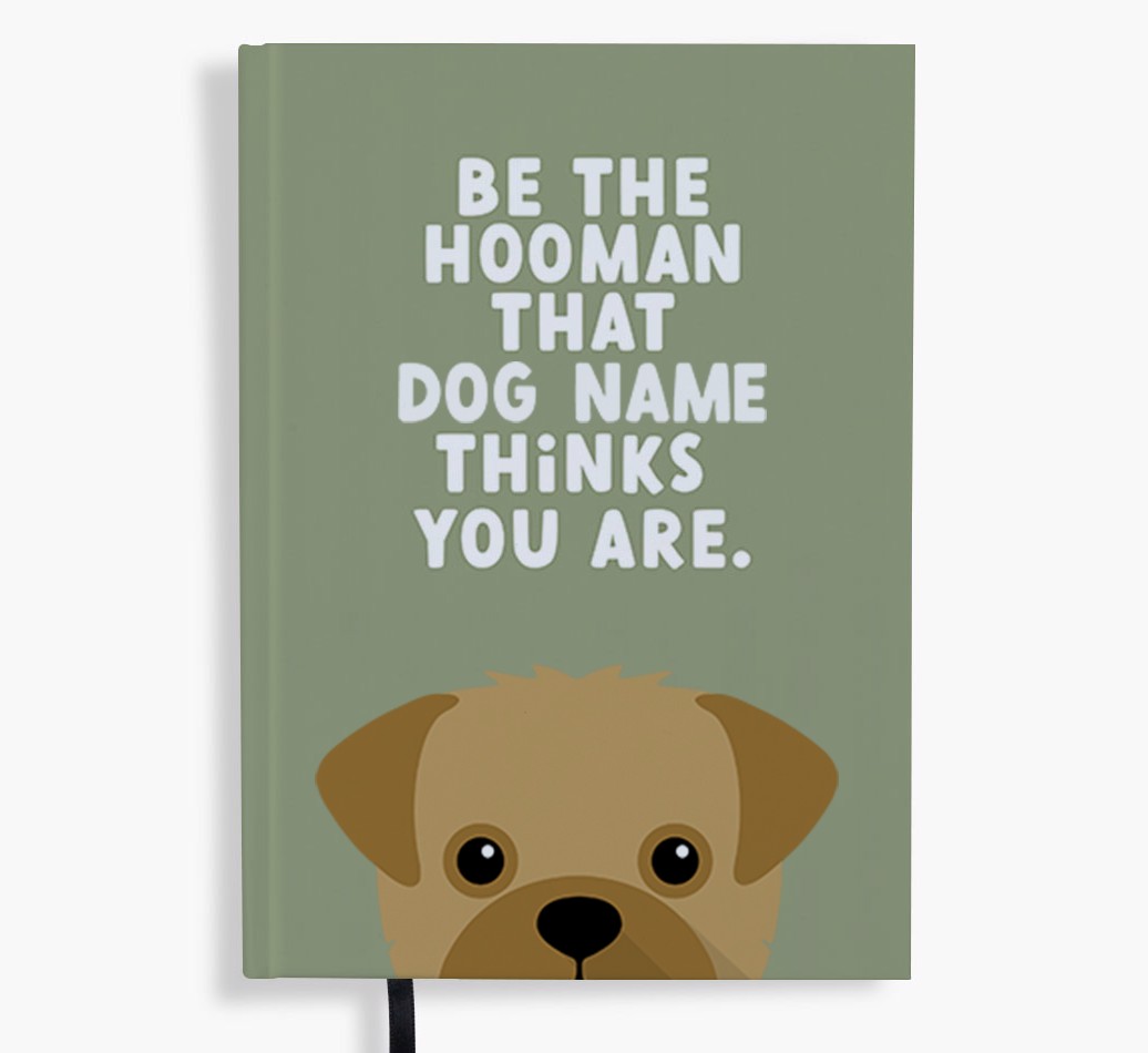 Be The Hooman: Personalised {breedFullName} Notebook