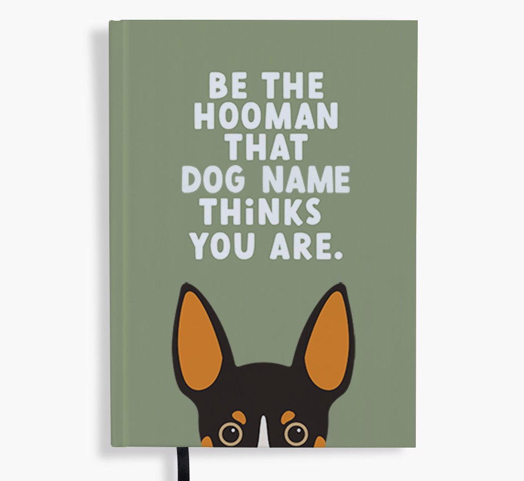 Be The Hooman: Personalised {breedFullName} Notebook