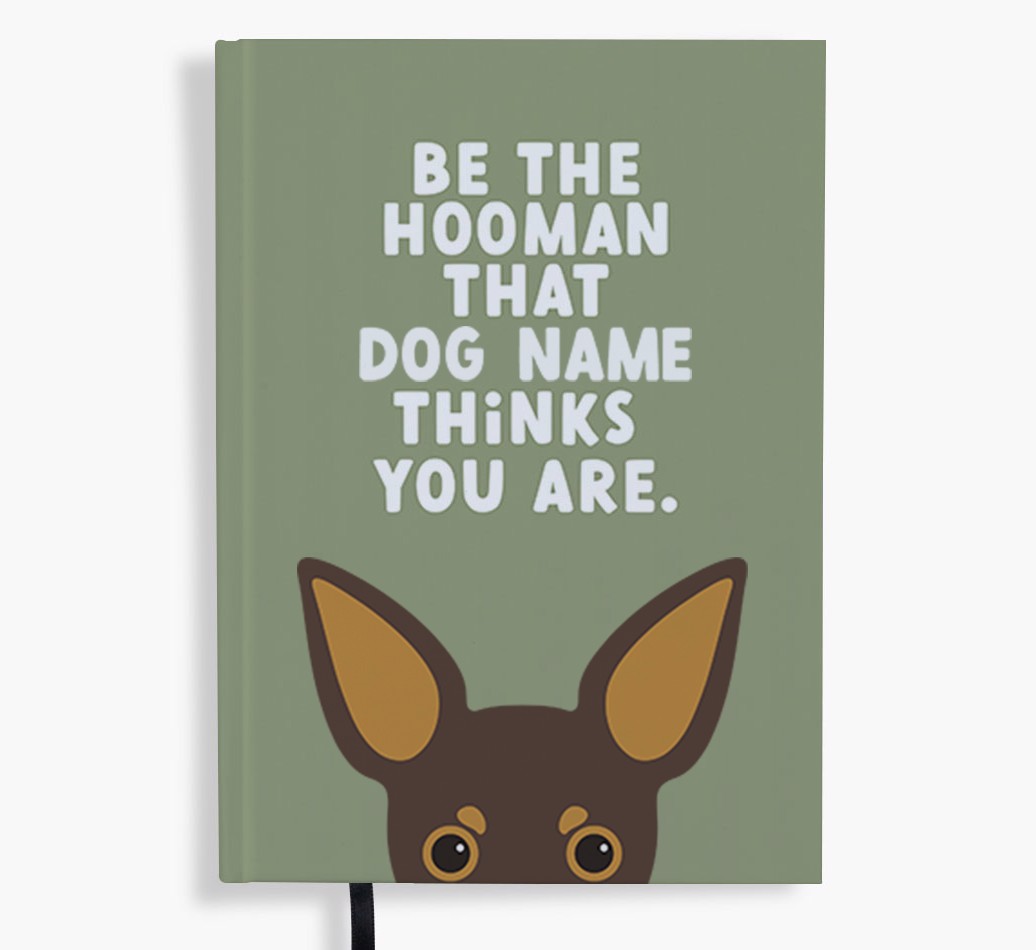 Be The Hooman: Personalised {breedFullName} Notebook