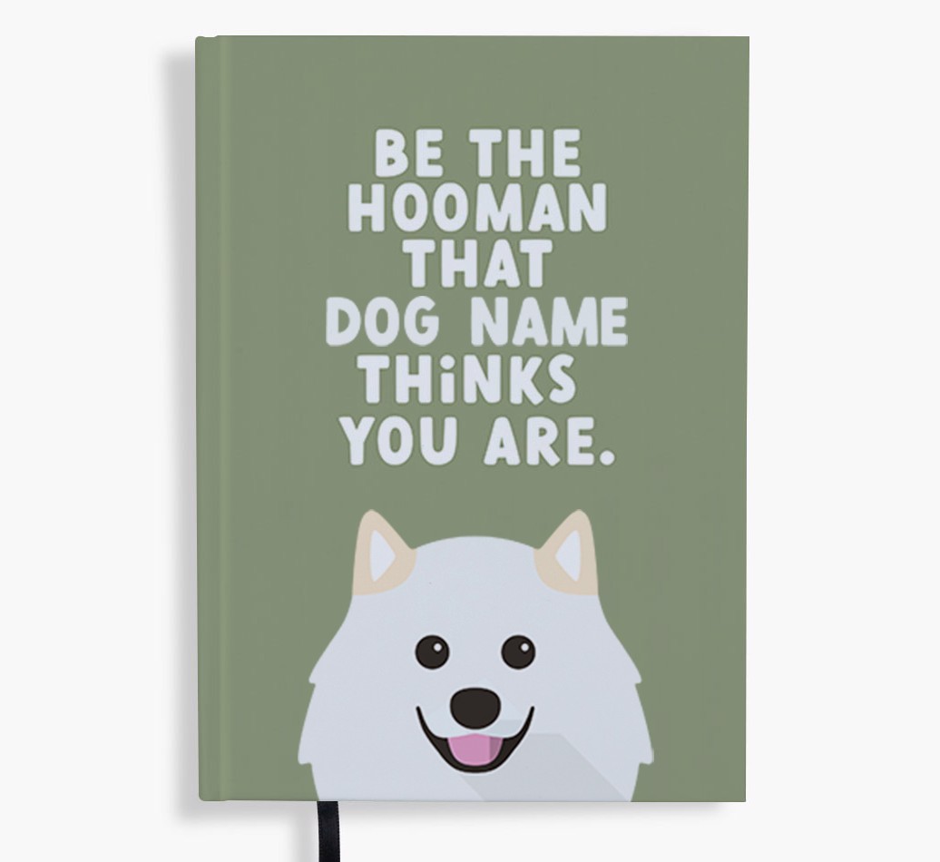 Be The Hooman: Personalised {breedFullName} Notebook