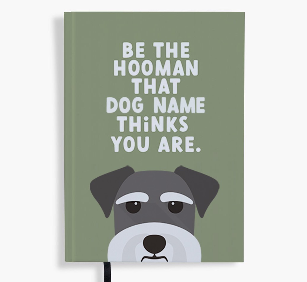 Be The Hooman: Personalised {breedFullName} Notebook