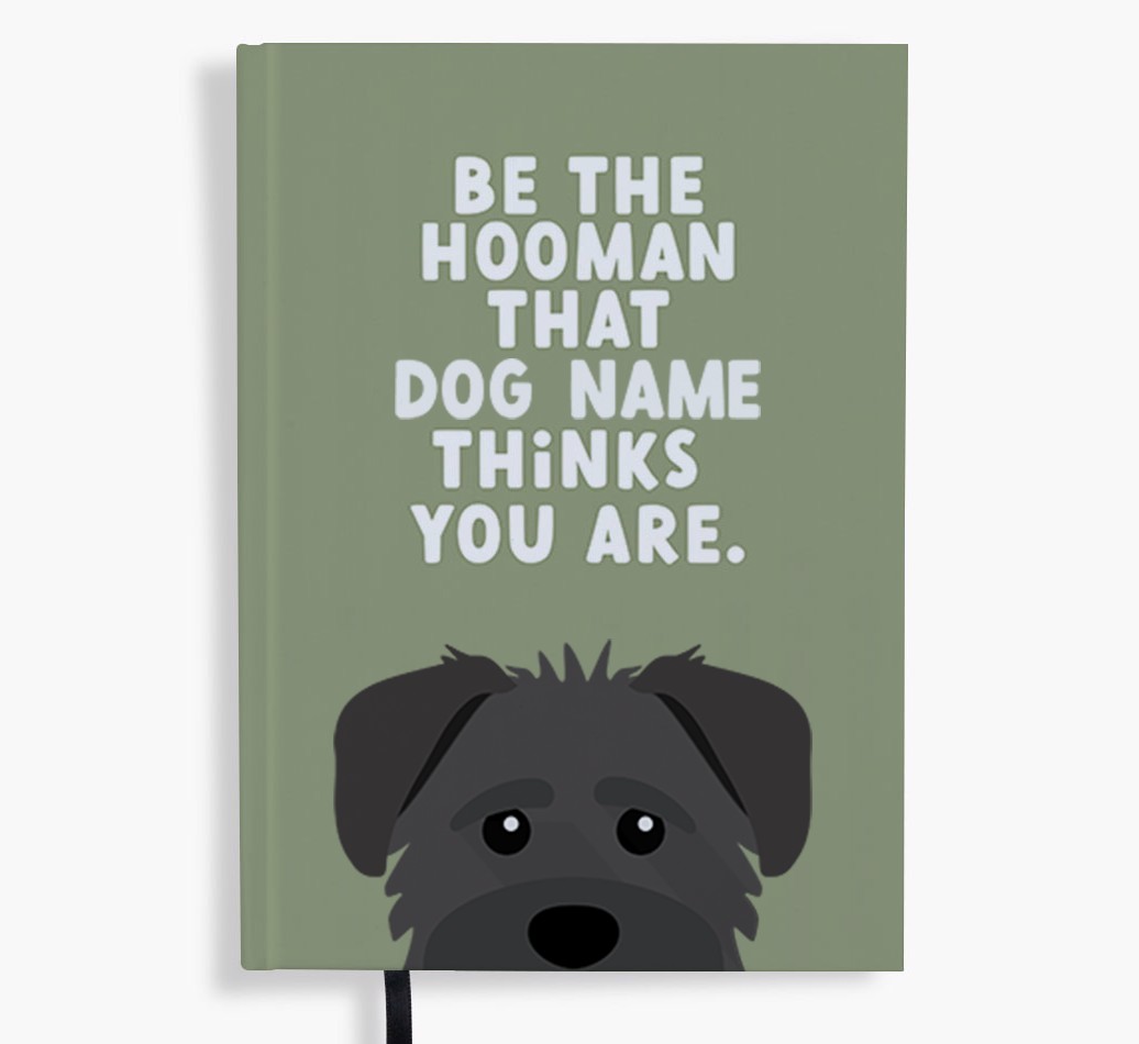 Be The Hooman: Personalised {breedFullName} Notebook