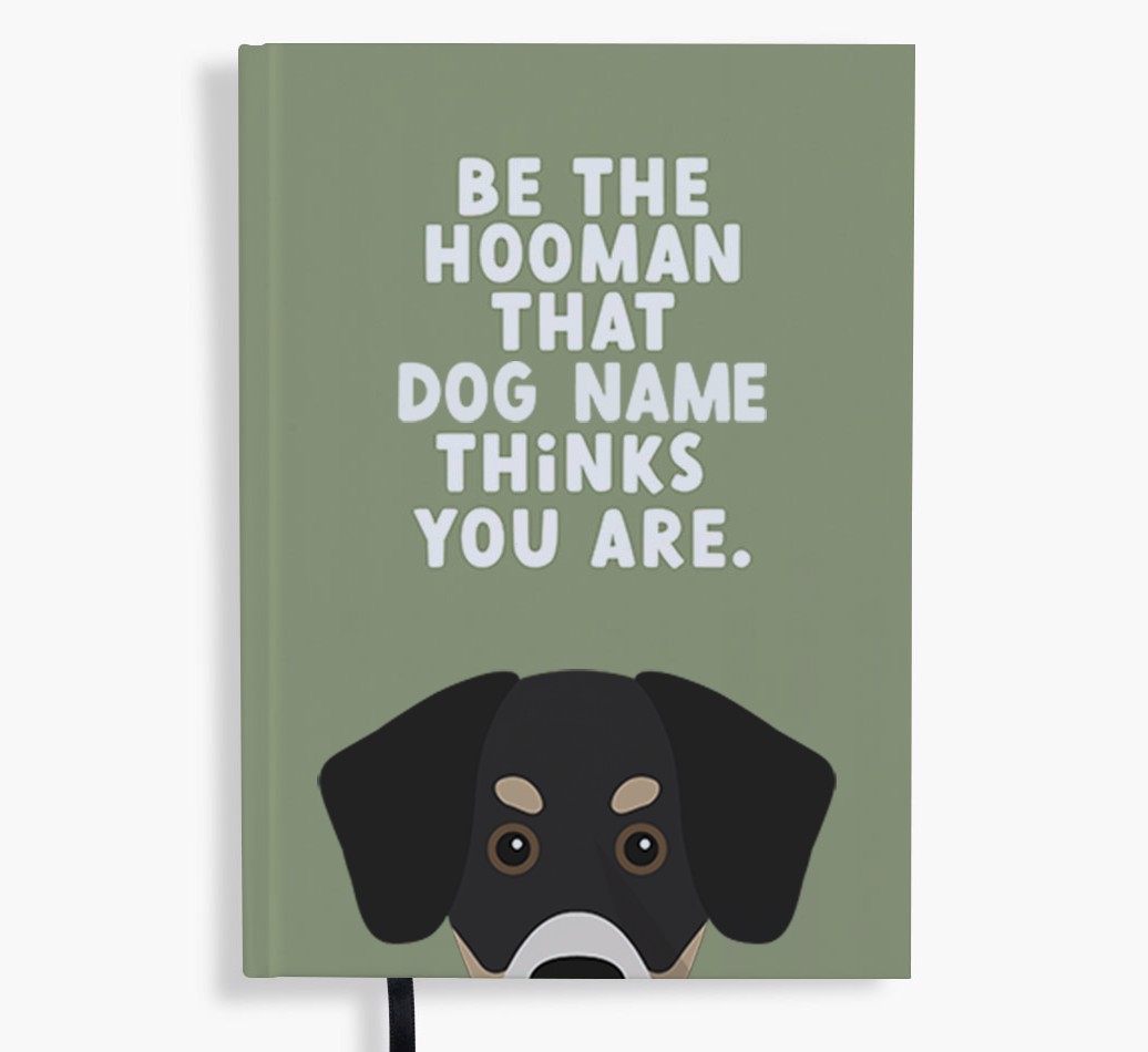Be The Hooman: Personalised {breedFullName} Notebook