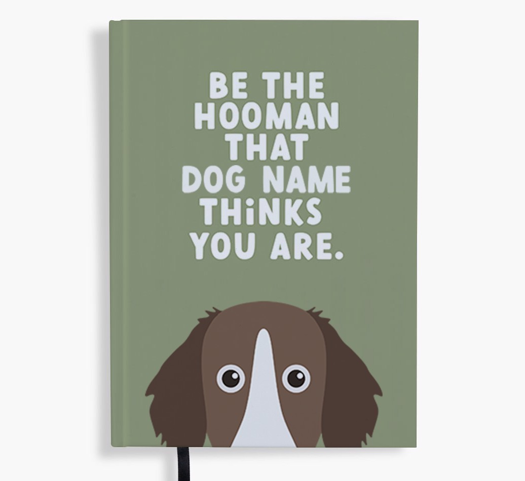 Be The Hooman: Personalised {breedFullName} Notebook