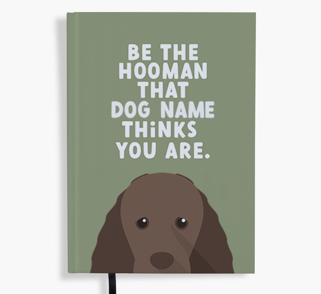 Be The Hooman: Personalised {breedFullName} Notebook