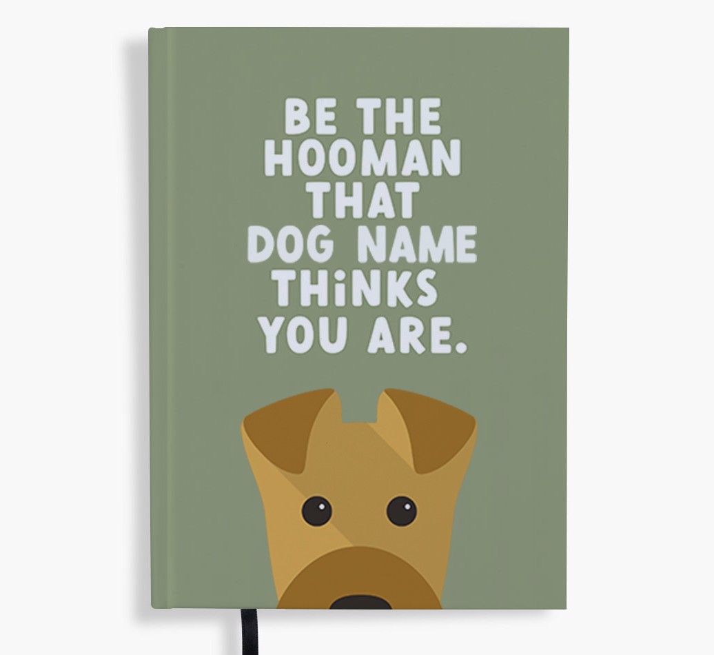 Be The Hooman: Personalised {breedFullName} Notebook