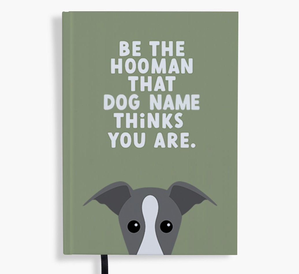 Be The Hooman: Personalised {breedFullName} Notebook