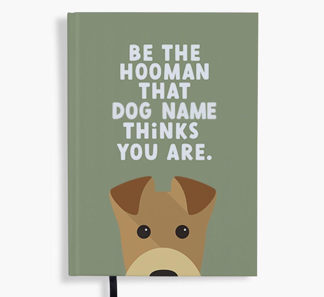 Be The Hooman: Personalized {breedFullName} Notebook
