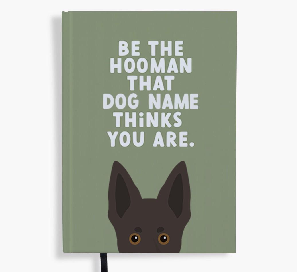 Be The Hooman: Personalized {breedFullName} Notebook