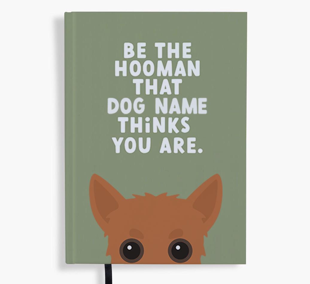 Be The Hooman: Personalized {breedFullName} Notebook