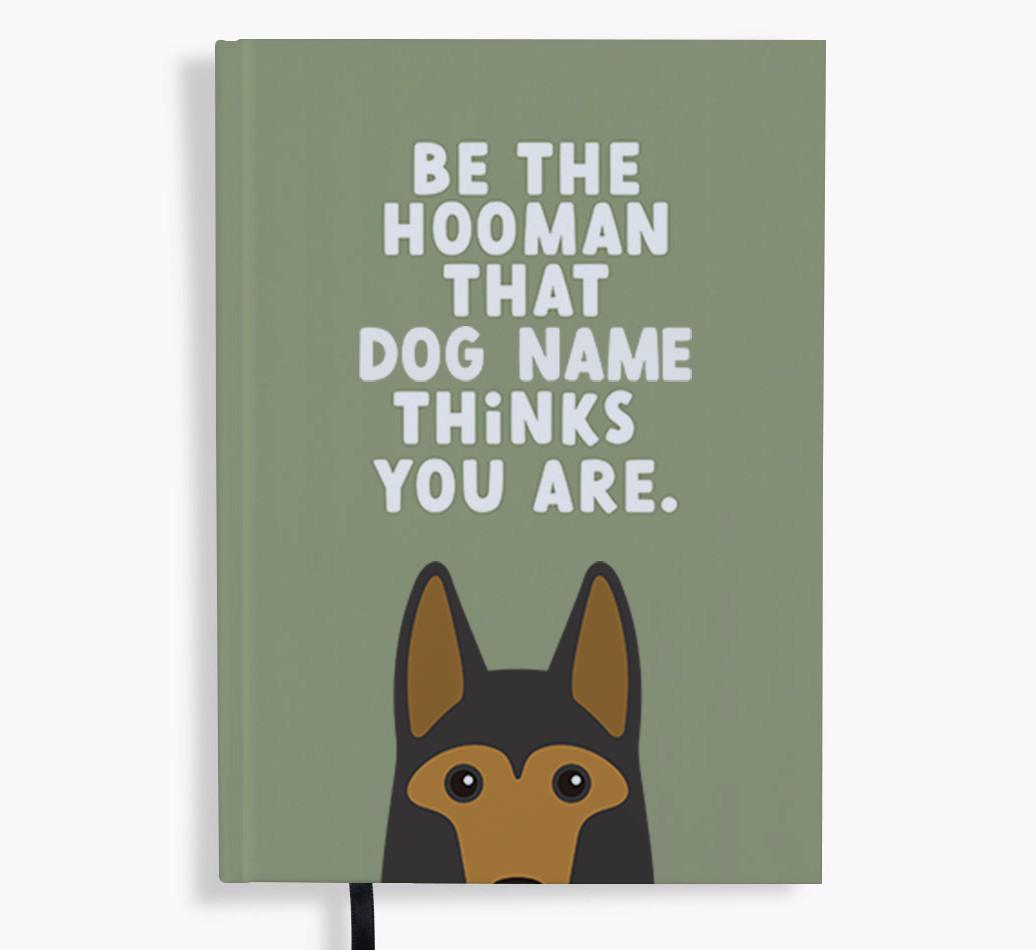 Be The Hooman: Personalized {breedFullName} Notebook