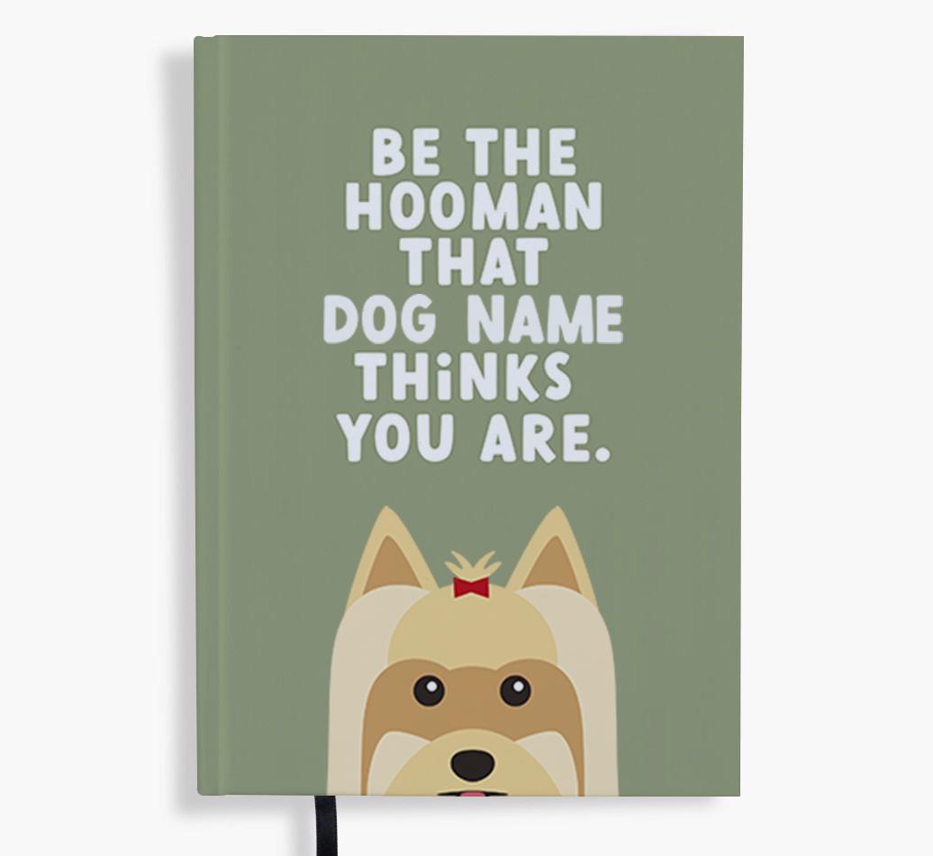 Be The Hooman: Personalized {breedFullName} Notebook