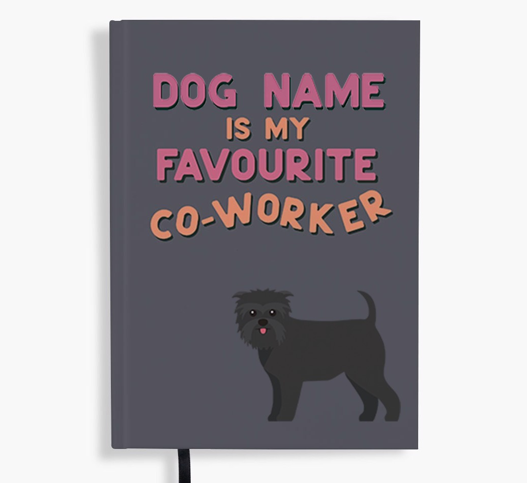 Favourite Co-Worker: Personalised {breedFullName} Notebook