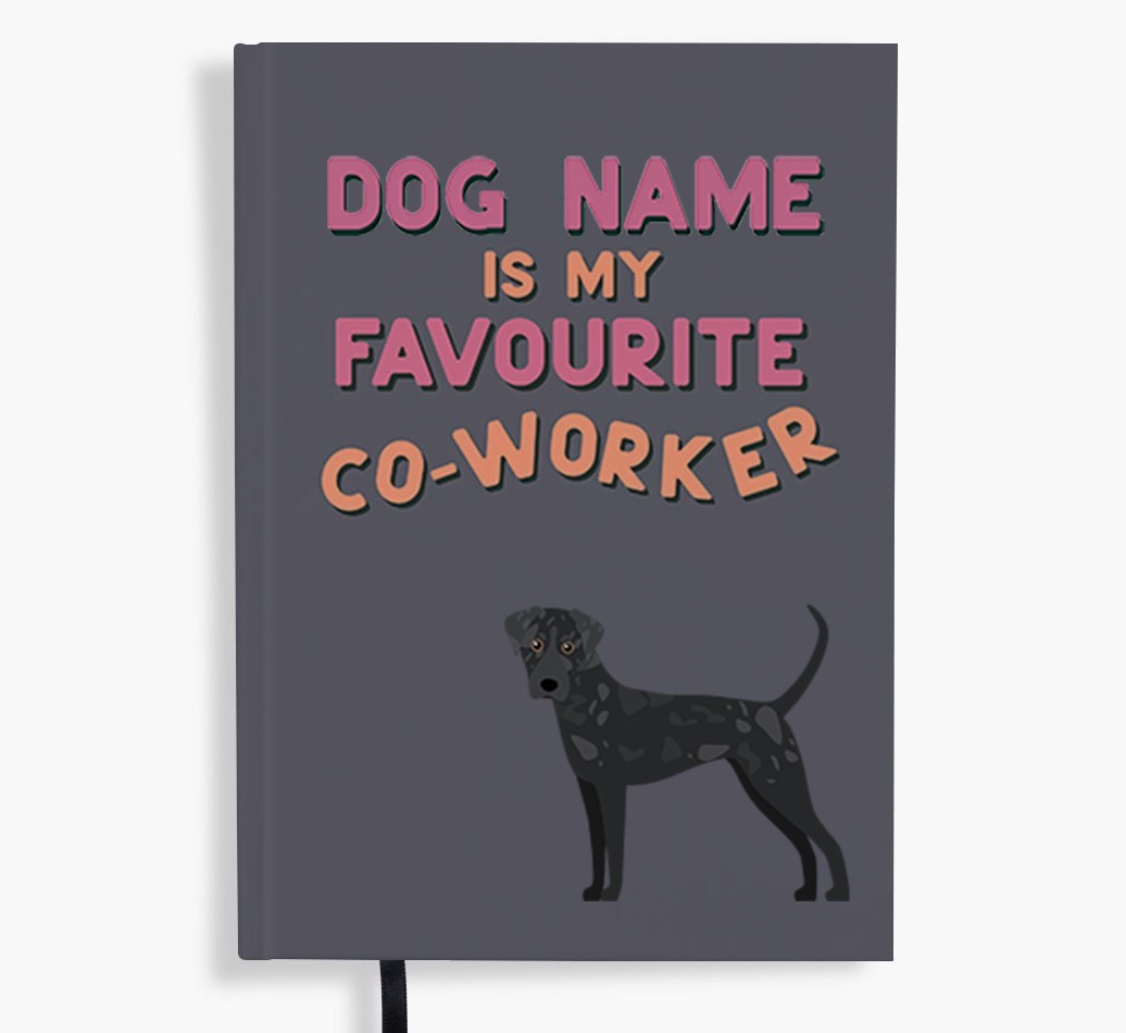 Favourite Co-Worker: Personalised {breedFullName} Notebook