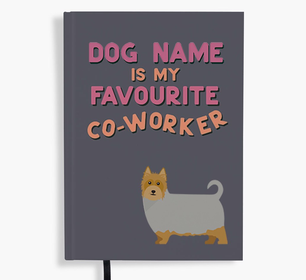 Favourite Co-Worker: Personalised {breedFullName} Notebook