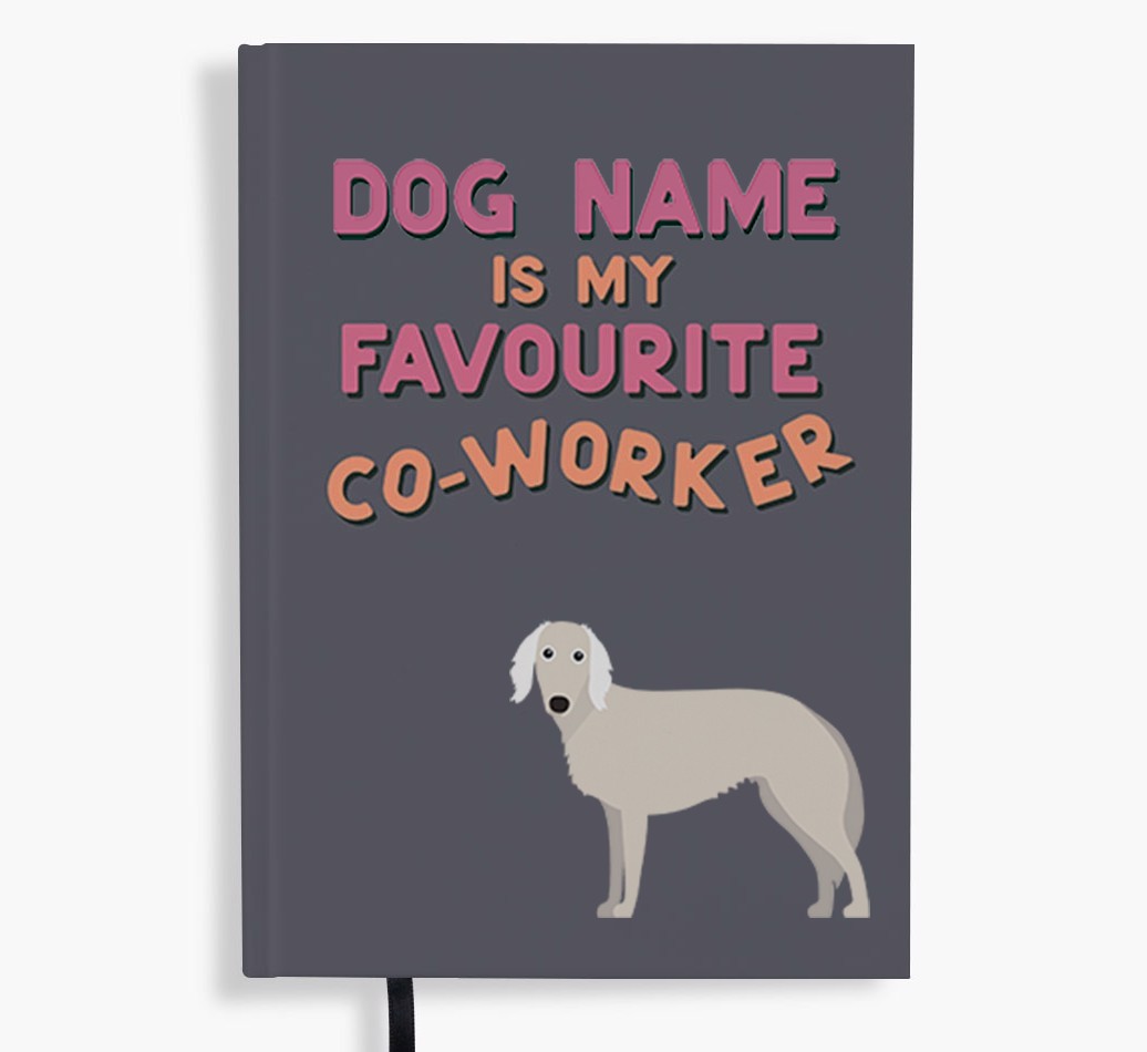 Favourite Co-Worker: Personalised {breedFullName} Notebook